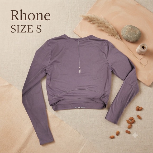 RHONE Tops - Rhone Athleisure Minimalist Performance Long Sleeve Top Women Small
